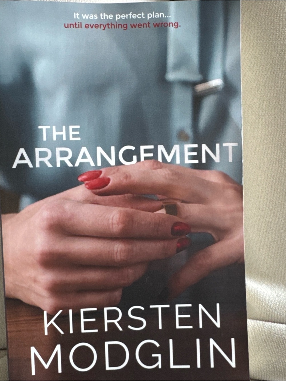 The Arrangement paperback by Kiersten Modglin - Red Accent Cover